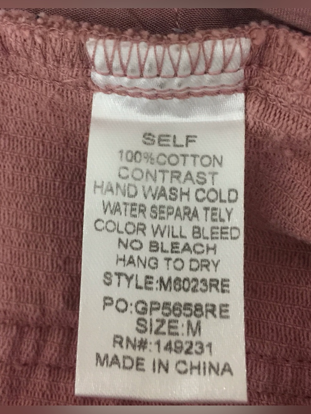 Kori America Women’s Rose Pink 100% Cotton Corduroy Mini Skirt Size M - Picture 8 of 8